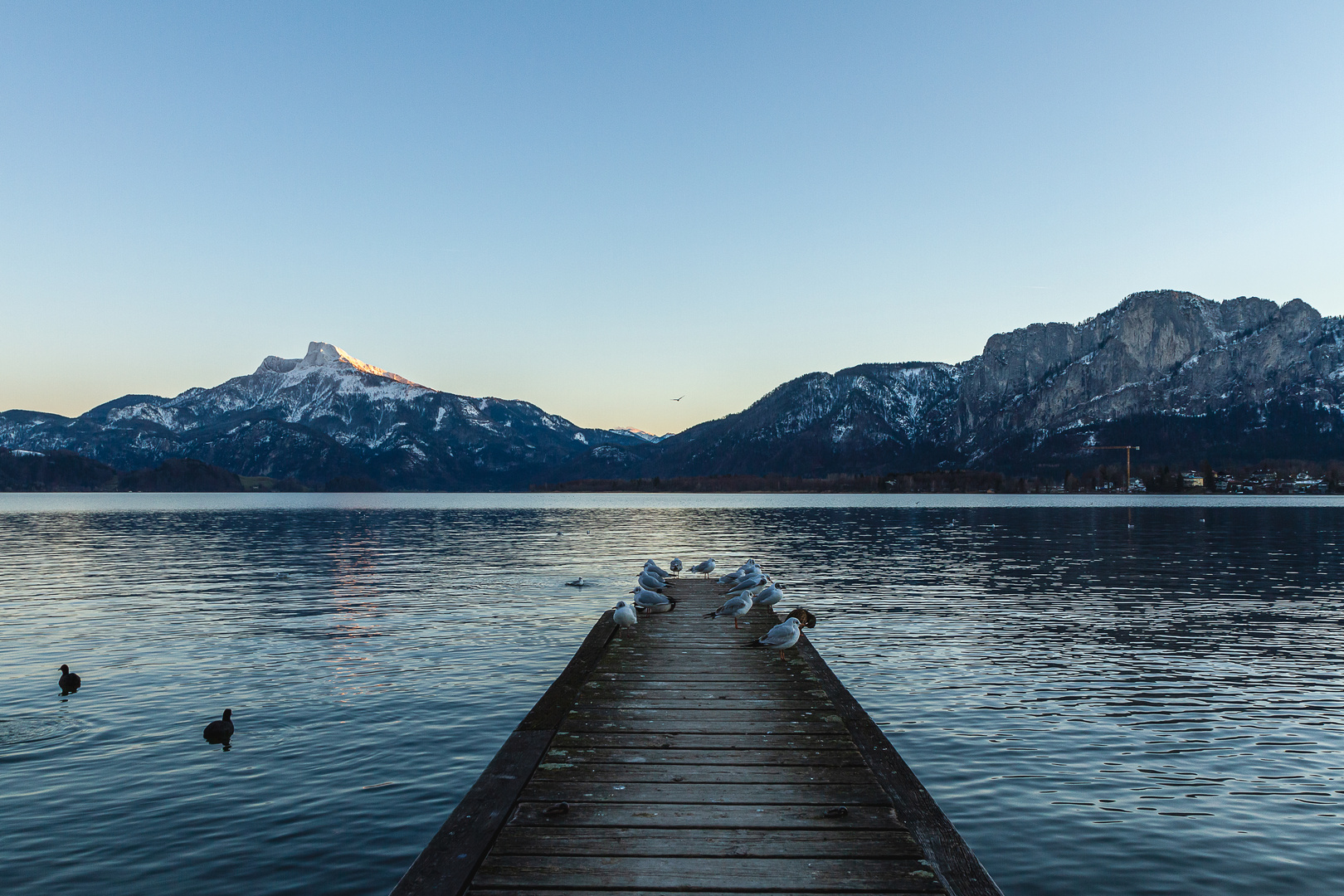 Abendstimmung am Mondsee