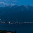 Abendstimmung am Monte Baldo ( Gardasee )