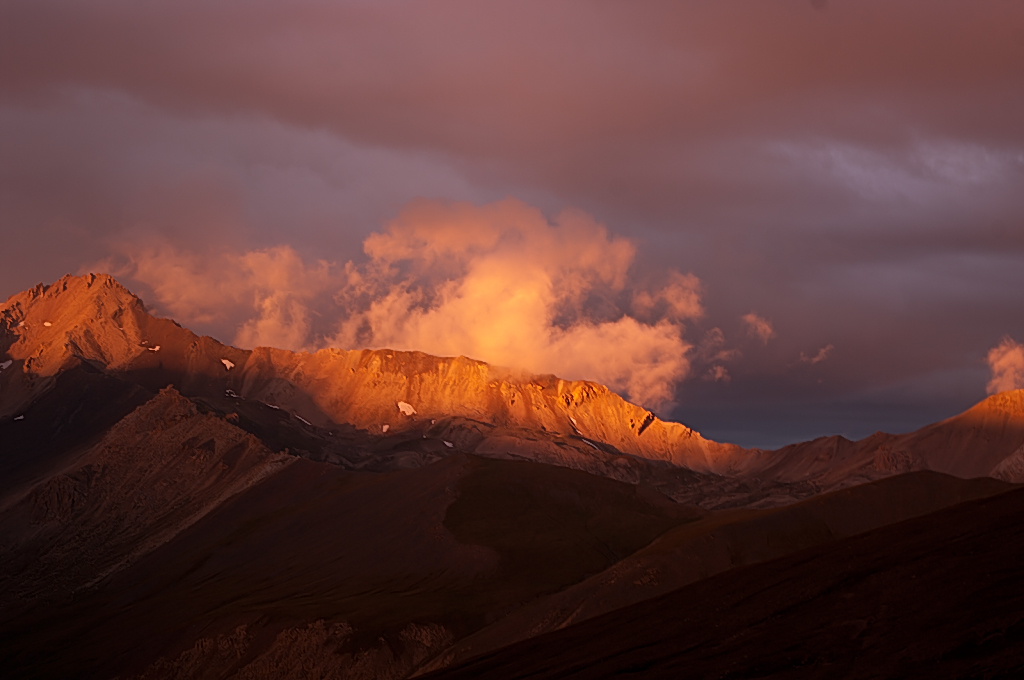 Abendstimmung am Monte Jafferau