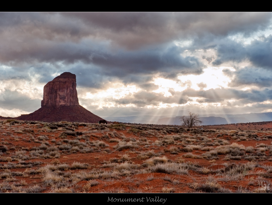 Abendstimmung am Monument Valley