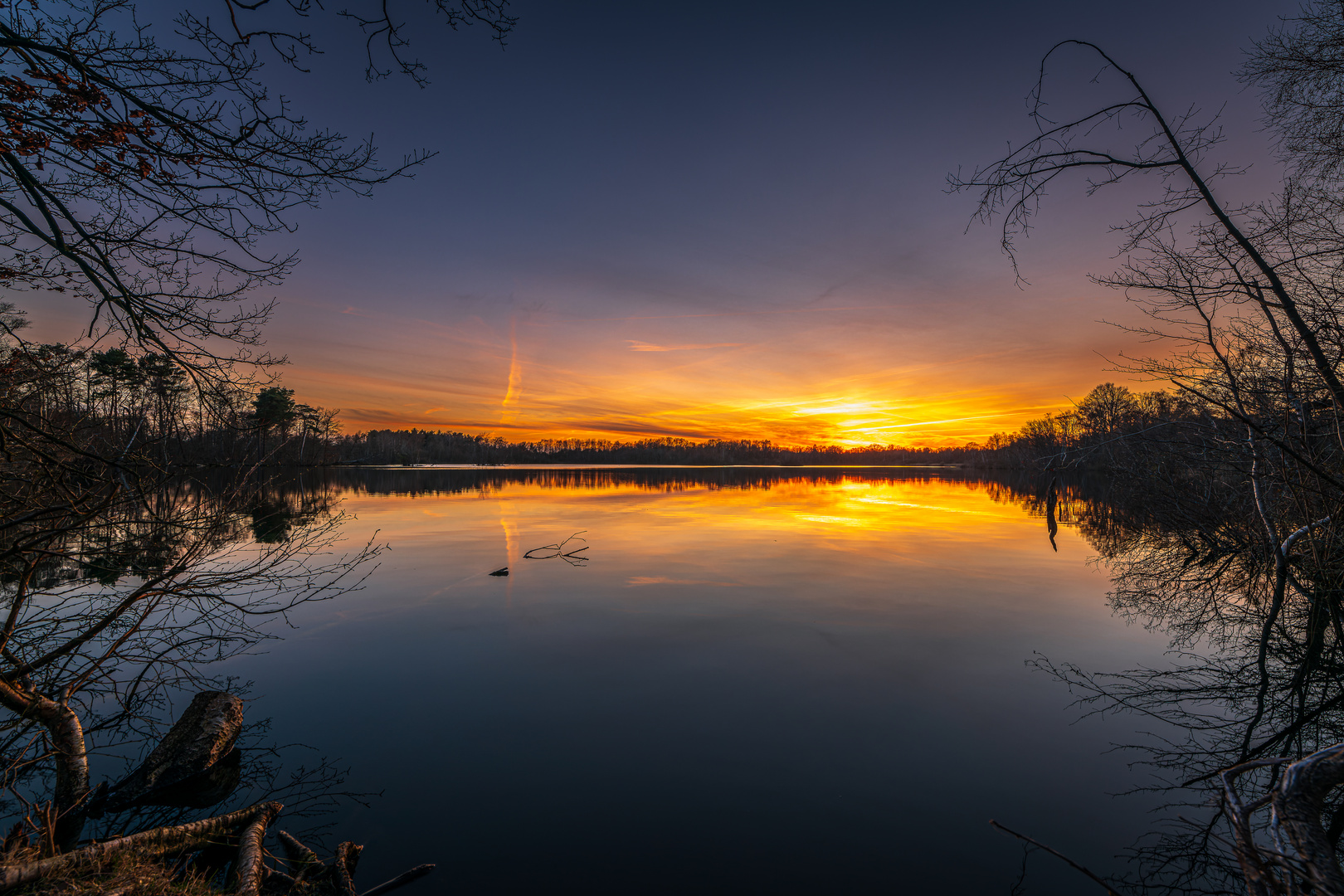 Abendstimmung am Moorsee