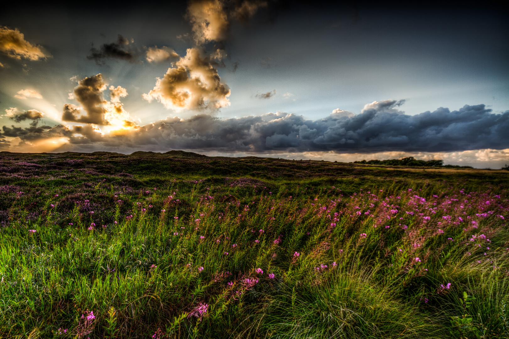 Abendstimmung am Morsum Kliff