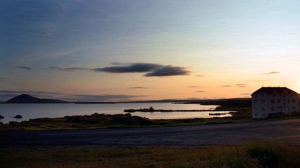 Abendstimmung am Myvatn