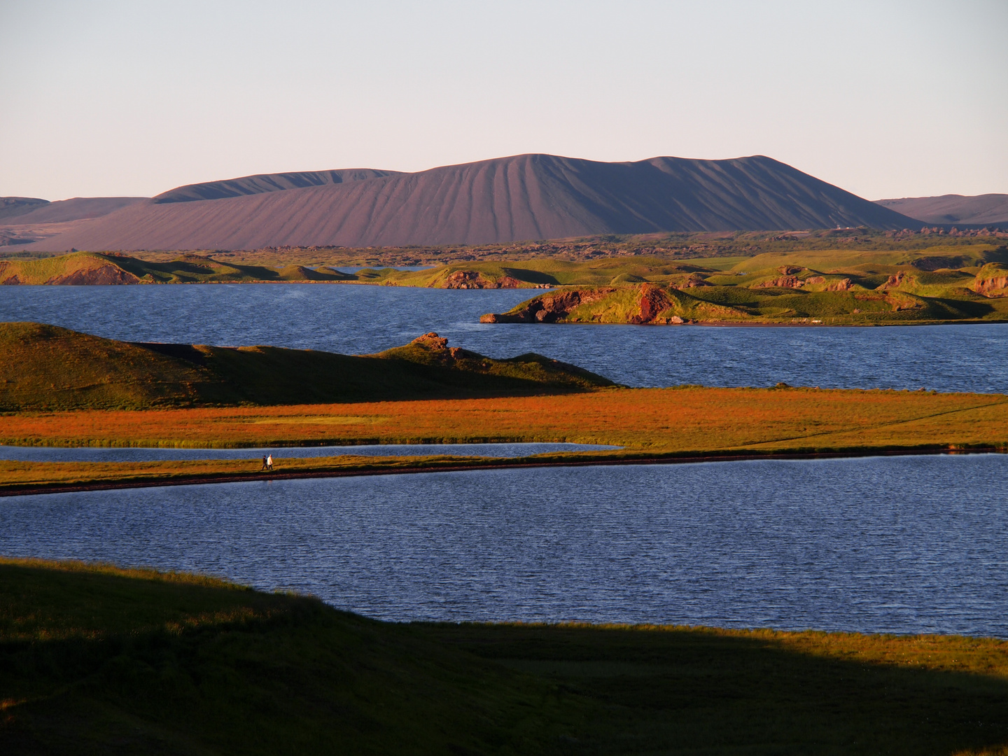 Abendstimmung am Myvatn