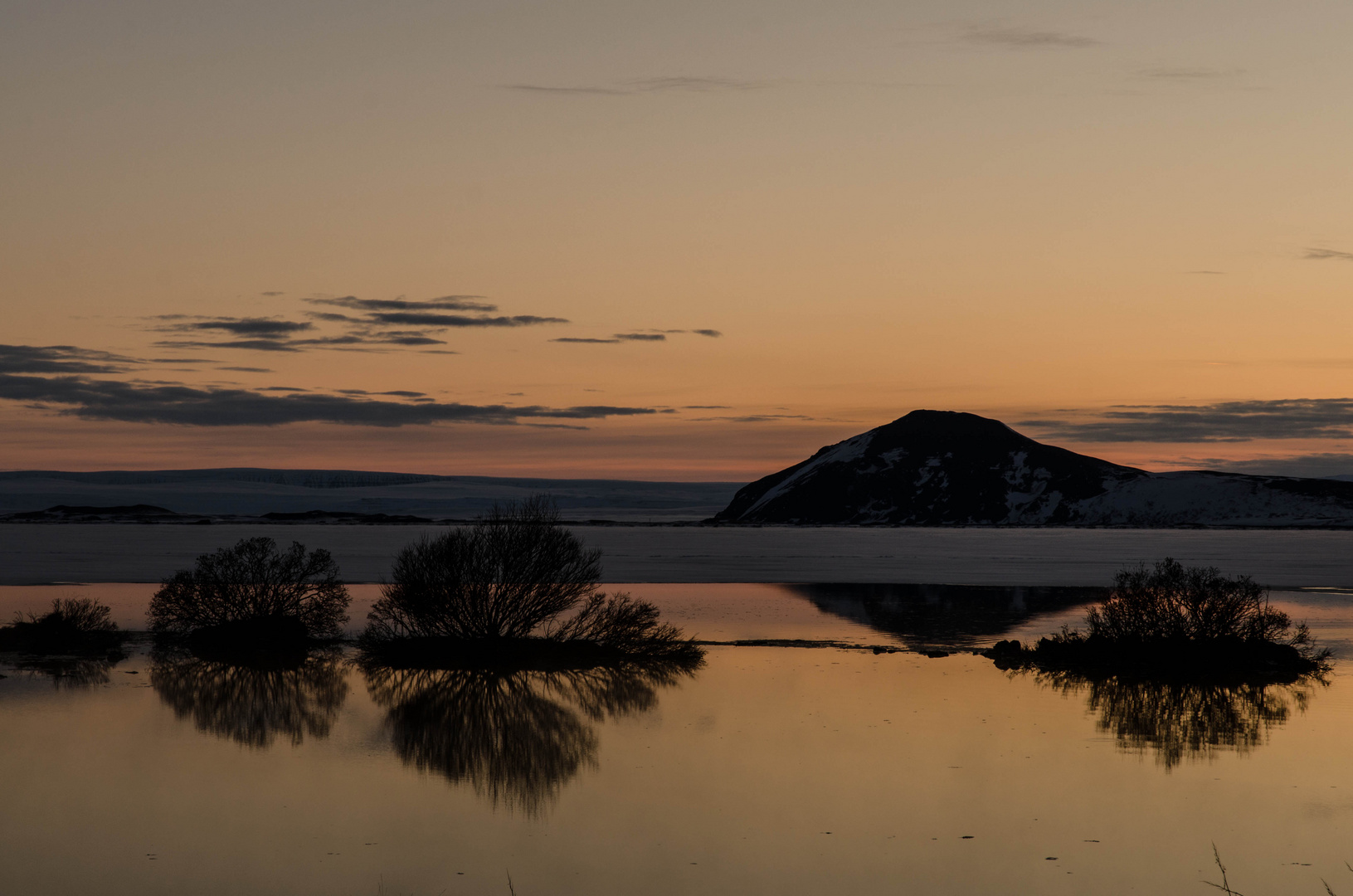 Abendstimmung am Myvatn