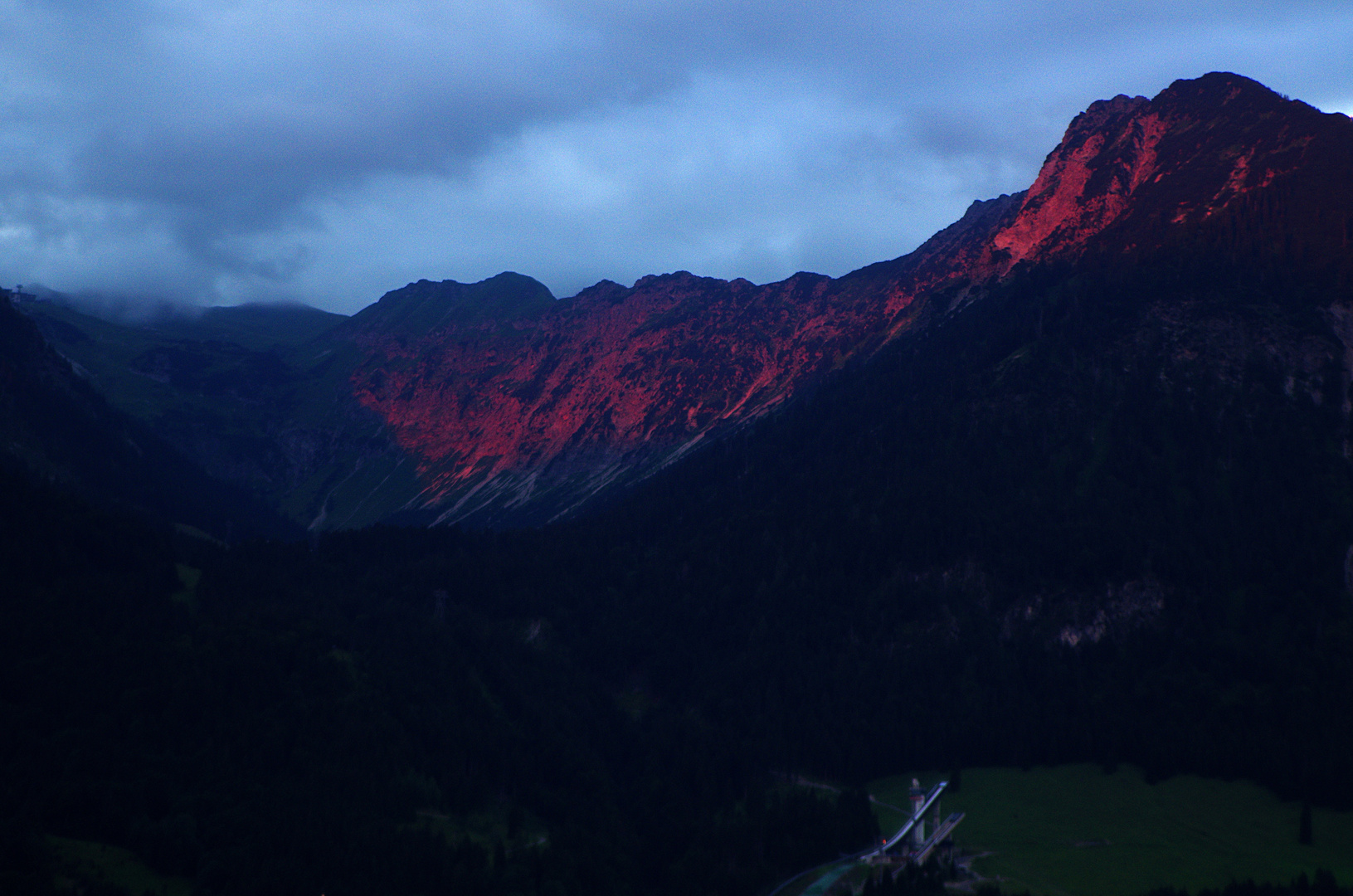 Abendstimmung am Nebelhorn