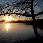 Abendstimmung am Nebelsee in Krümmel