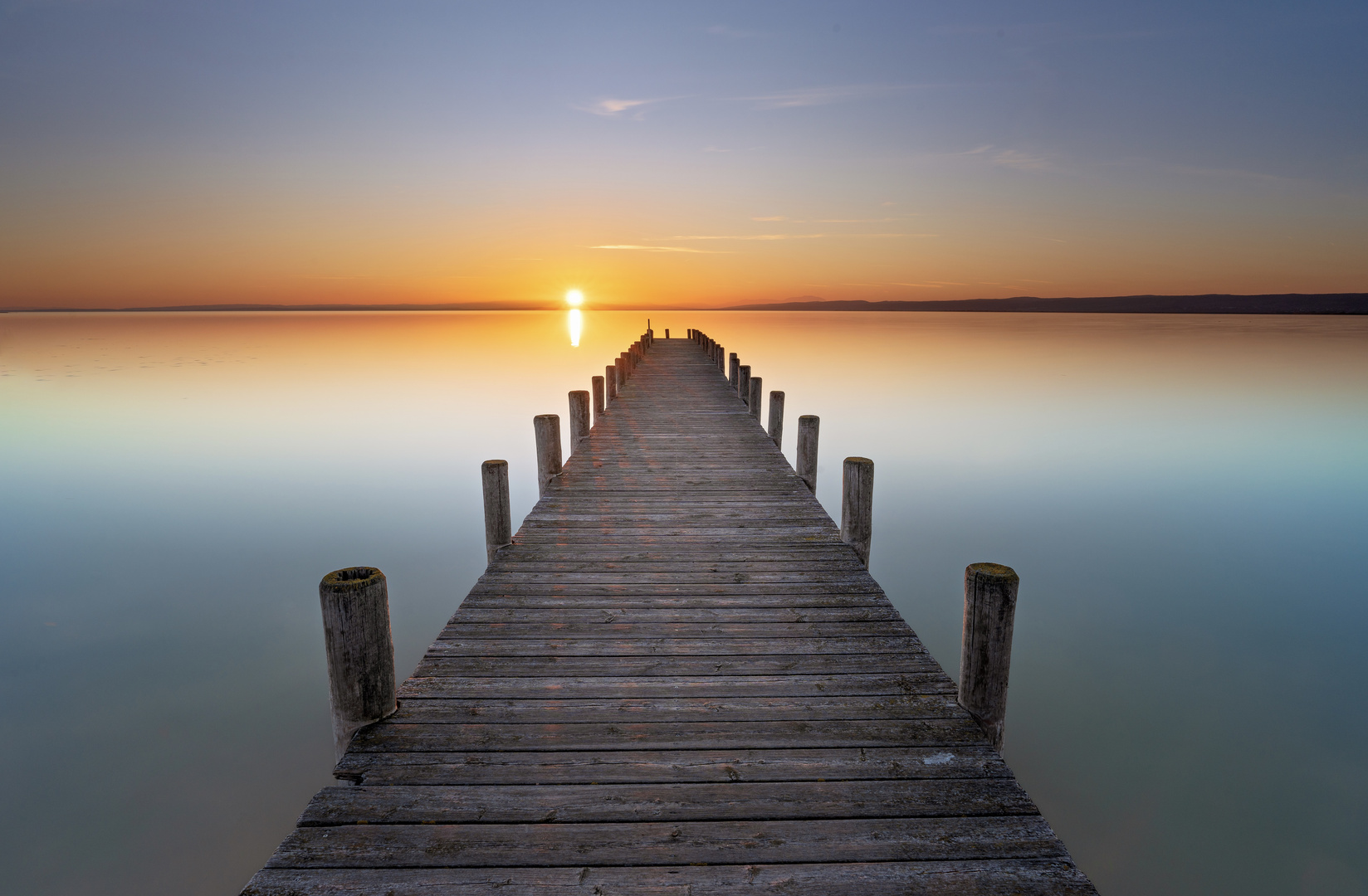 Abendstimmung am Neusiedlersee