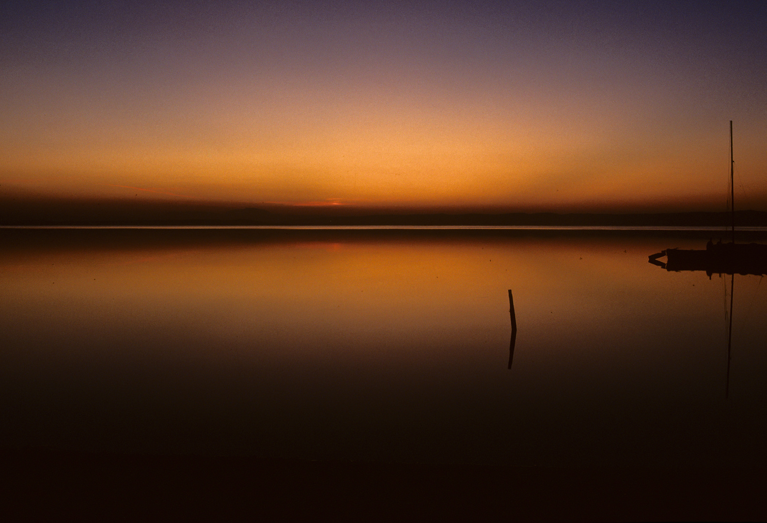 Abendstimmung am Neusiedlersee