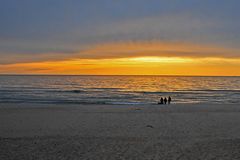 Abendstimmung am Nordseestrand (DK)