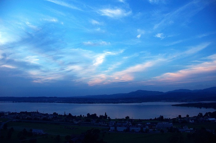 Abendstimmung am Oberen Zuerichsee