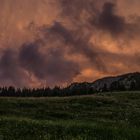 Abendstimmung am Oberjoch