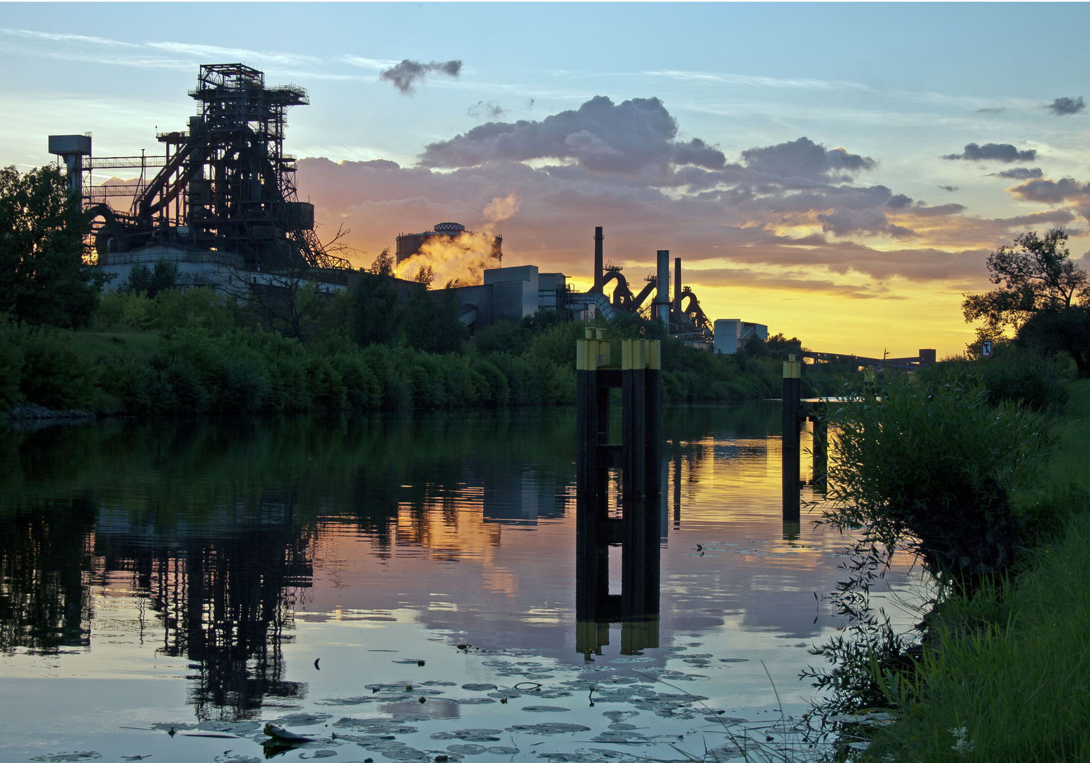 Abendstimmung am Oder-Spree-Kanal