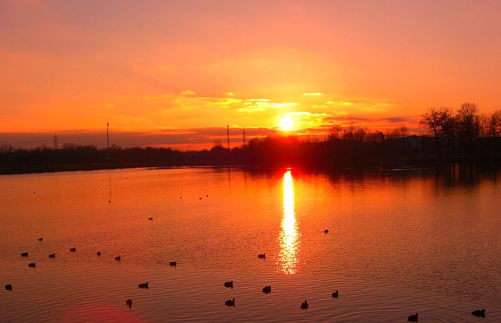 Abendstimmung am Oedtsee