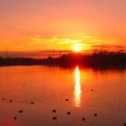 Abendstimmung am Oedtsee