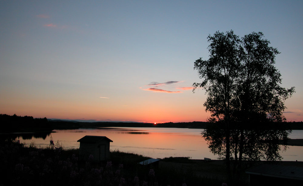 Abendstimmung am Österdalälven