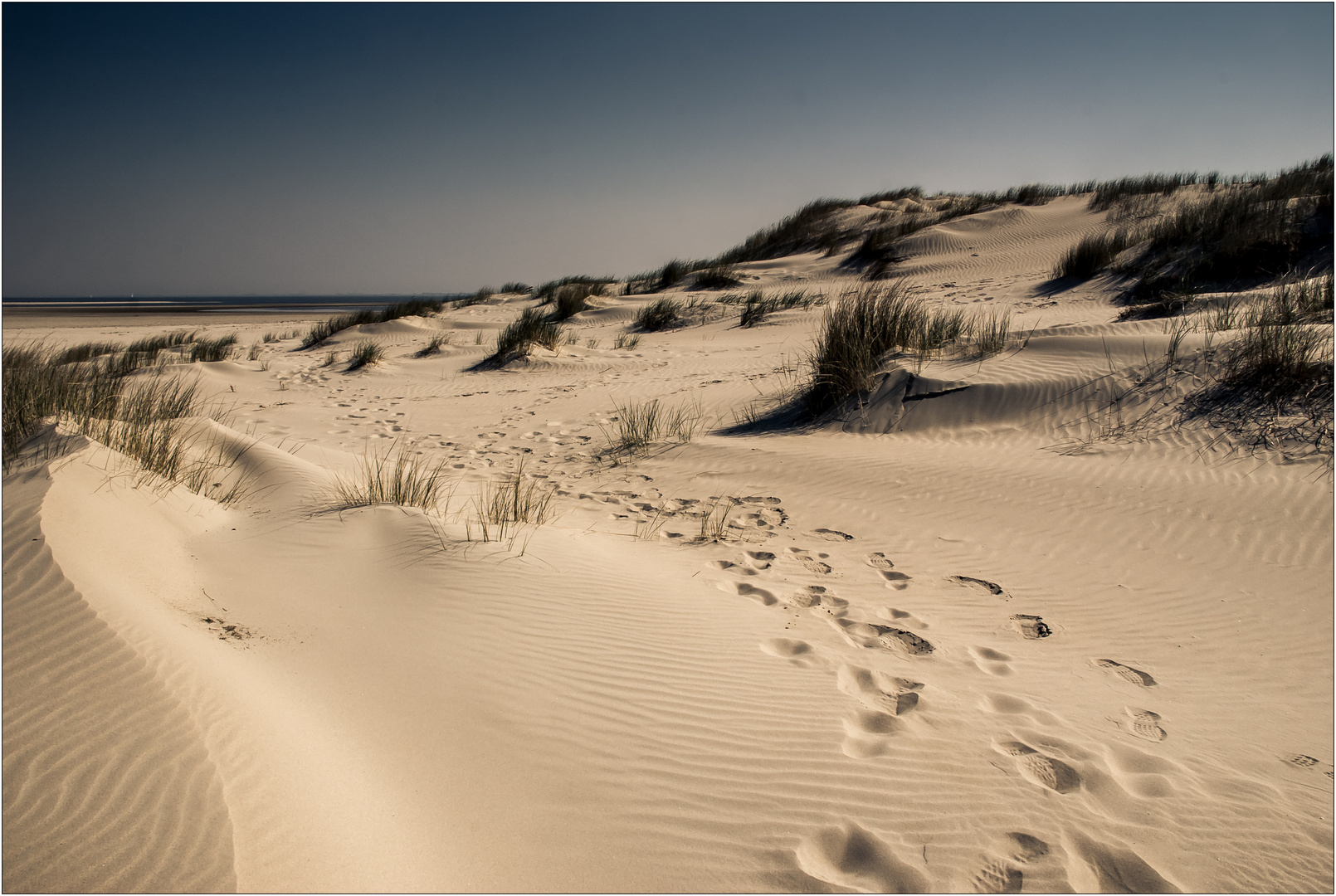 Abendstimmung am Ostende der Insel Baltrum