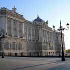 Abendstimmung am Palacio Real