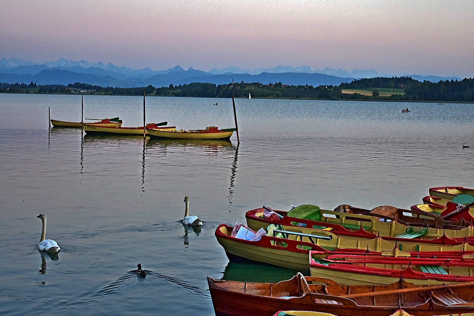 Abendstimmung am Pfäffikersee