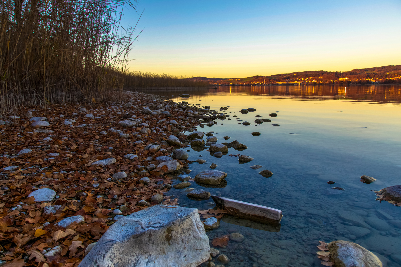 Abendstimmung am Pfäffikersee,,