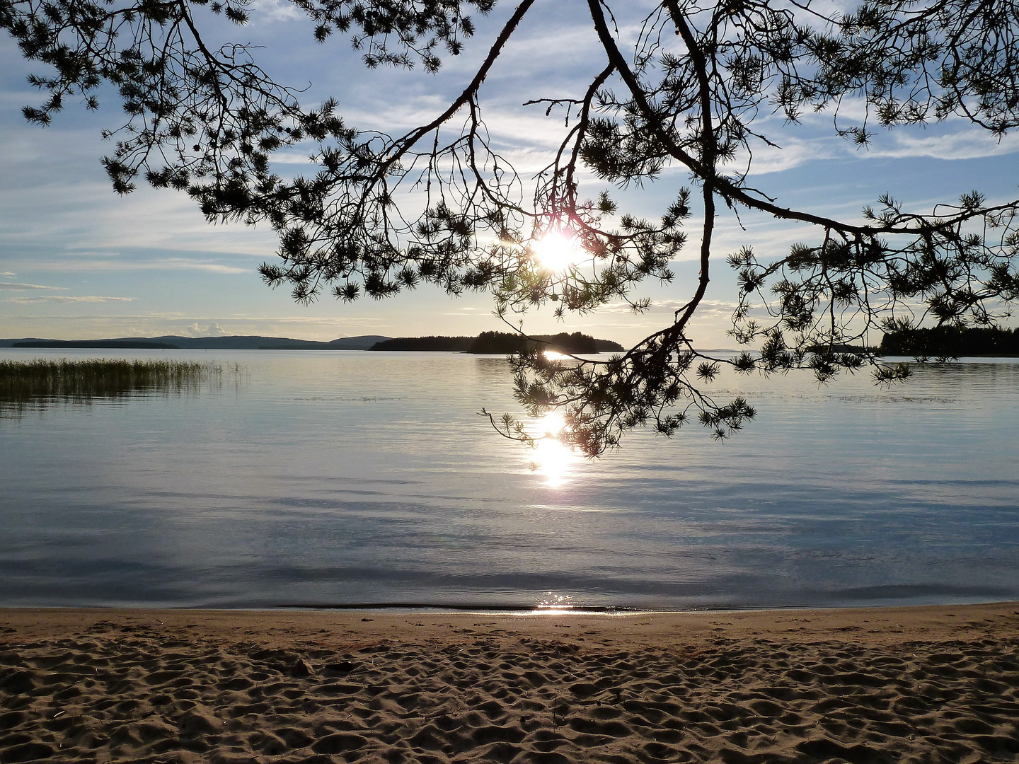 Abendstimmung am Pielinensee