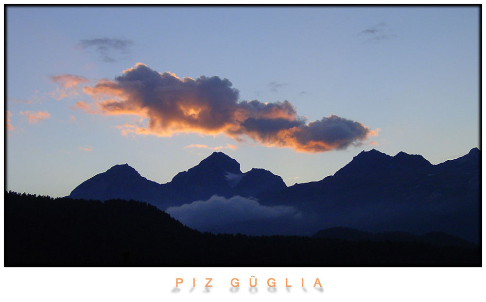 abendstimmung am piz güglia (julier)