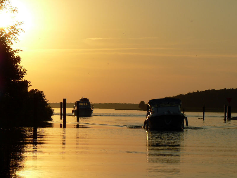 Abendstimmung am Plauer See