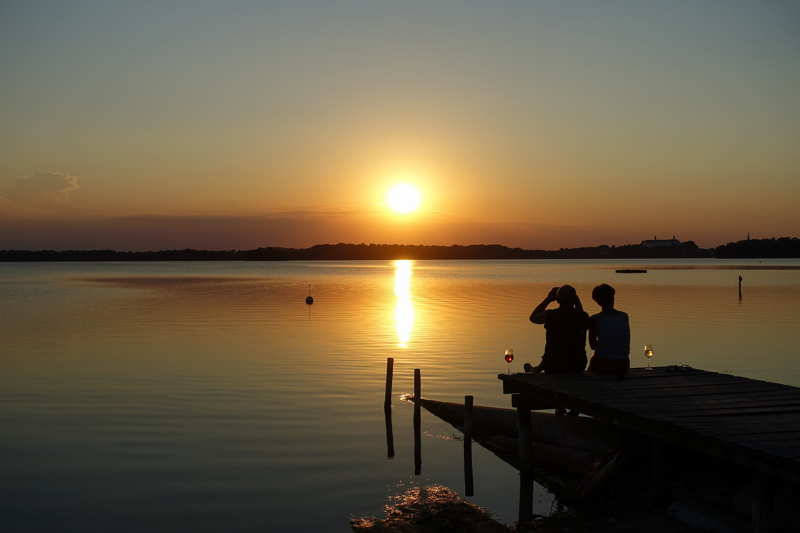 Abendstimmung am Plöner See