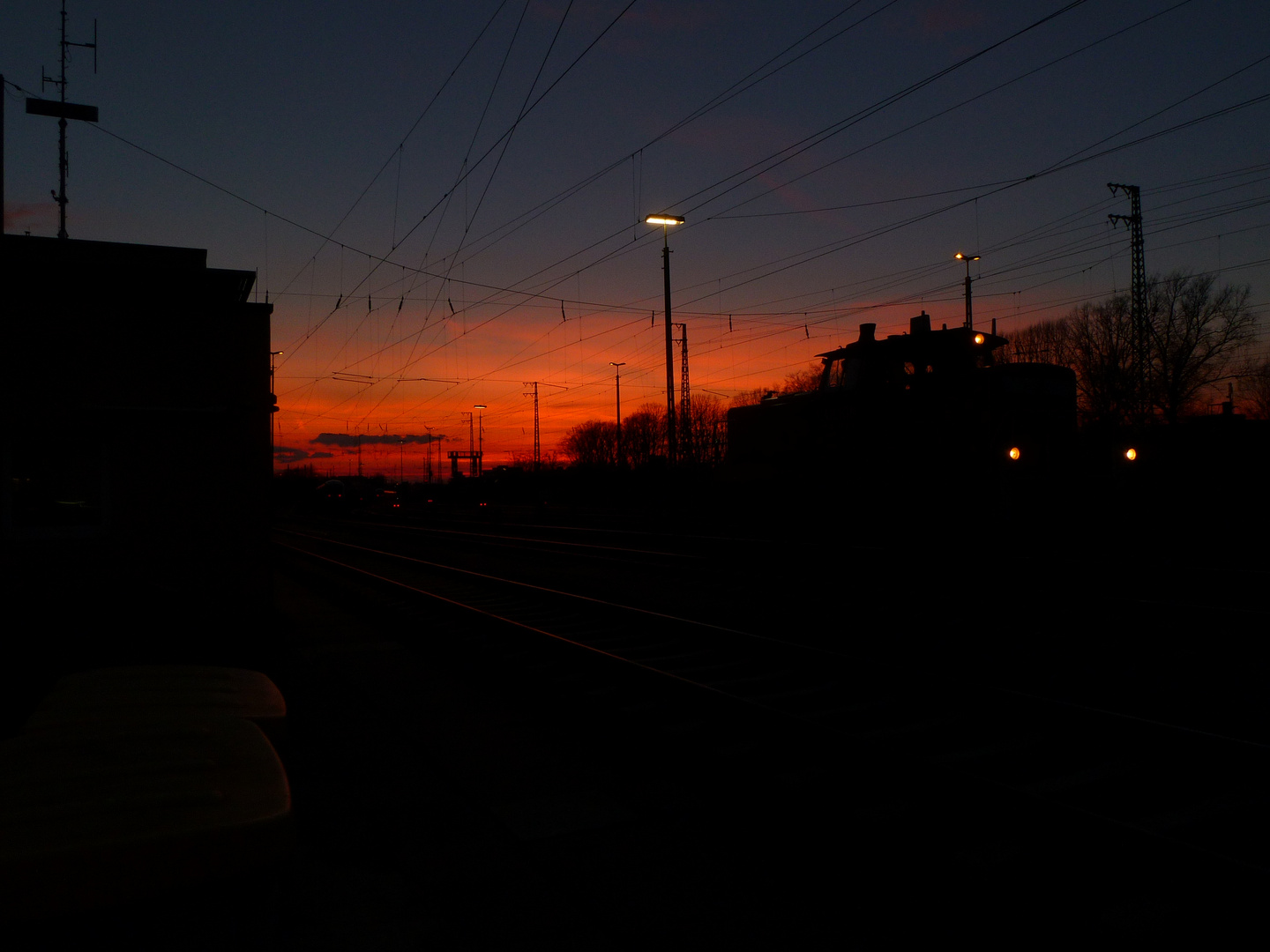 Abendstimmung am "Ponyhof"