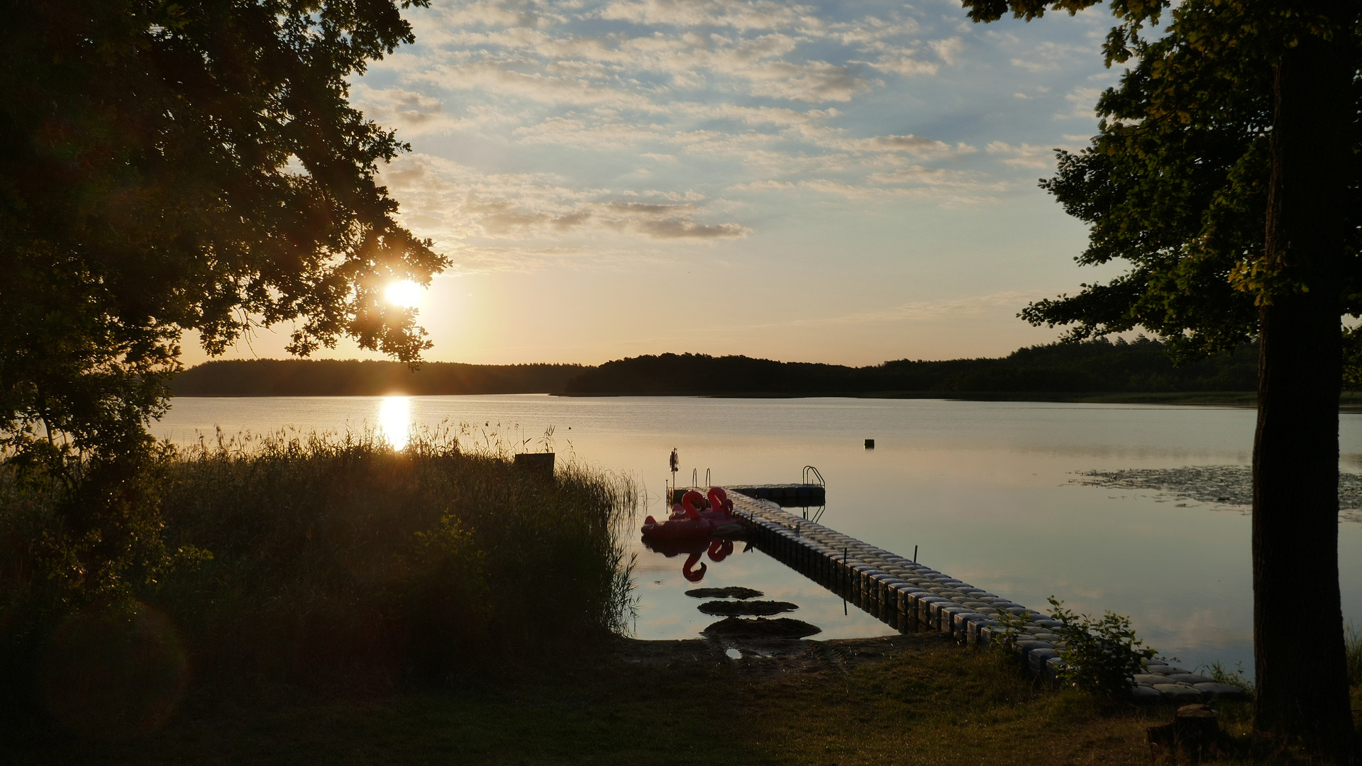 Abendstimmung am Rätzsee