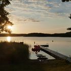 Abendstimmung am Rätzsee