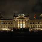 Abendstimmung am Reichstag