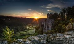 Abendstimmung am Reußenstein