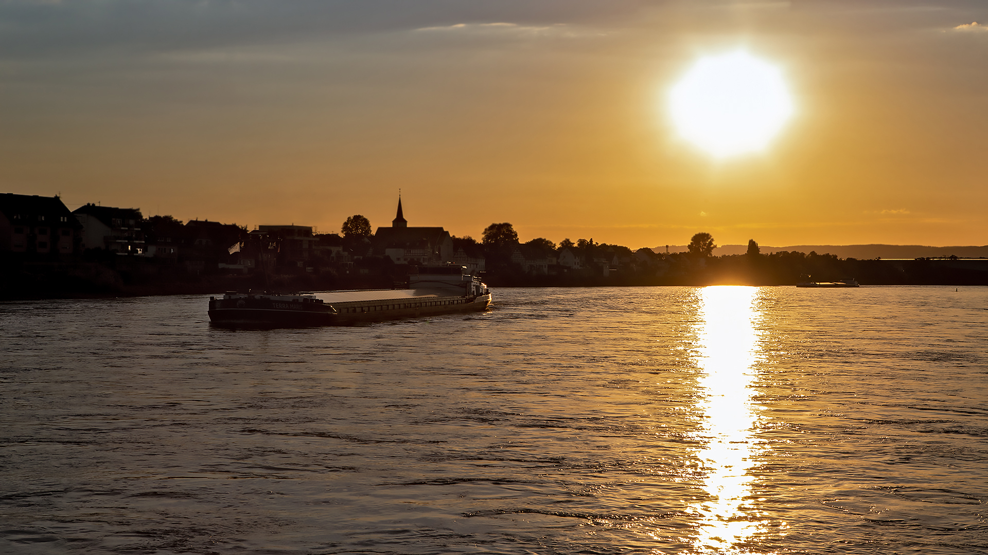 Abendstimmung am Rhein 015