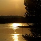 Abendstimmung am Rhein