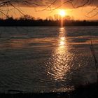 Abendstimmung am Rhein