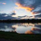 Abendstimmung am Rhein