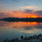 Abendstimmung am Rhein