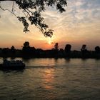 Abendstimmung am Rhein 2