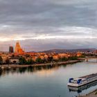 Abendstimmung am Rhein