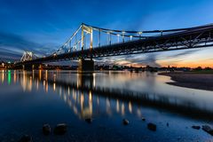 Abendstimmung am Rhein