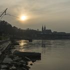 Abendstimmung am Rhein