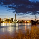 Abendstimmung am Rhein