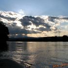 Abendstimmung am Rhein