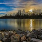 Abendstimmung am Rhein