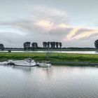 Abendstimmung am Rhein