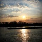 Abendstimmung am Rhein