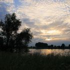 Abendstimmung am Rhein