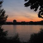 Abendstimmung am Rhein bei Zündorf