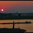 Abendstimmung am Rhein